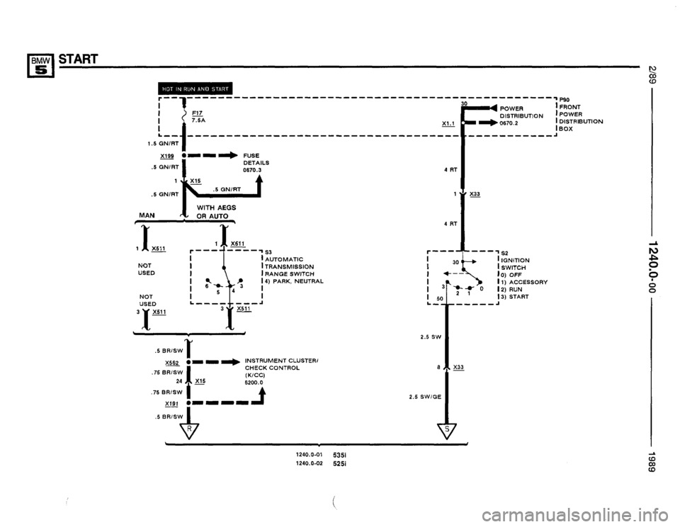 BMW 525i 1989 E34 Electrical Troubleshooting Manual BMW 525i 1989 E34 Electrical Troubleshooting Manual