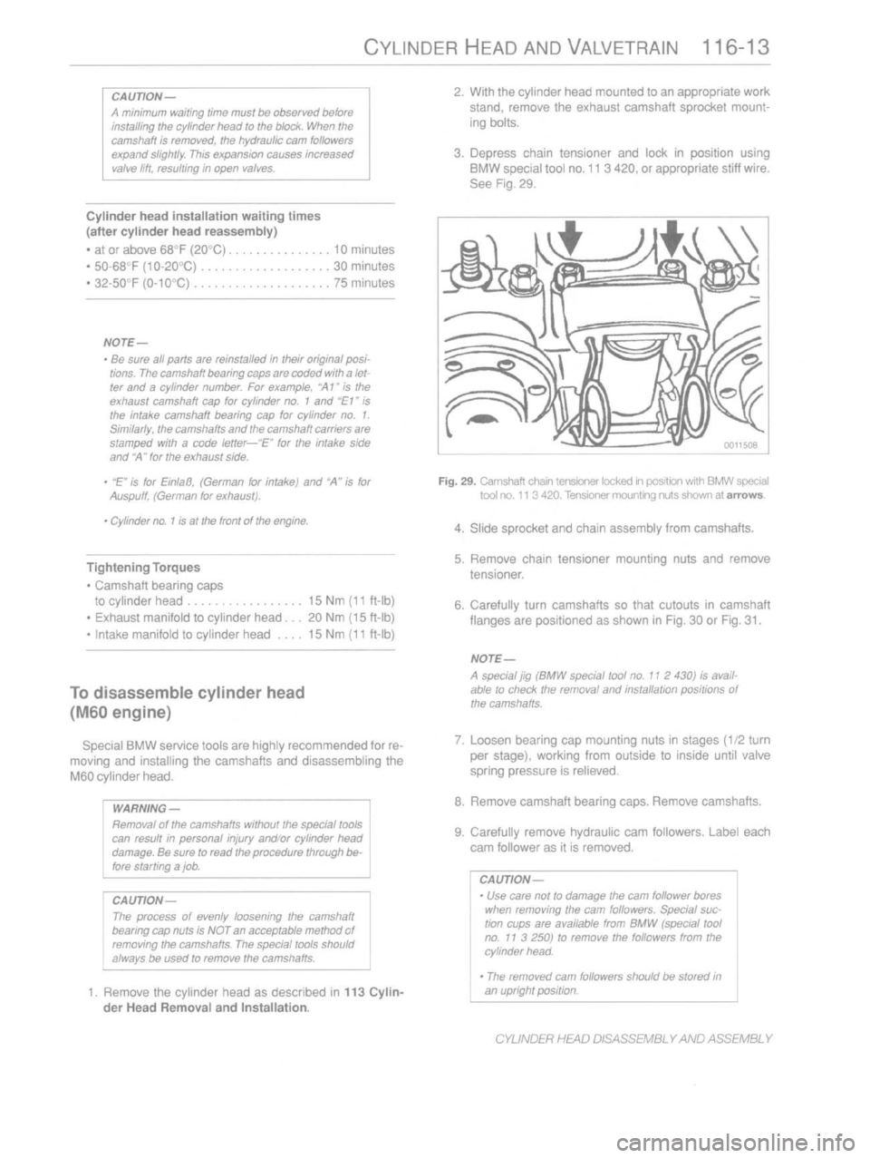 BMW 318i 1993 E36 Workshop Manual 