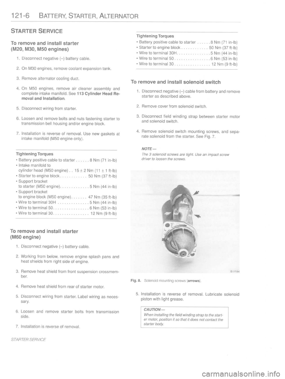 BMW M3 1997 E36 Workshop Manual BMW M3 1997 E36 Workshop Manual