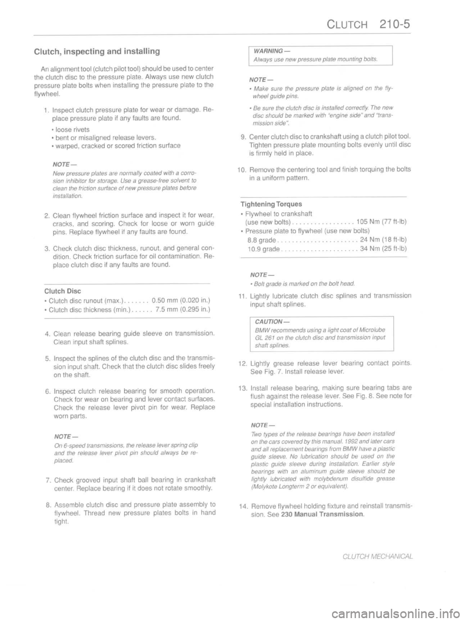 BMW M3 1997 E36 Workshop Manual BMW M3 1997 E36 Workshop Manual