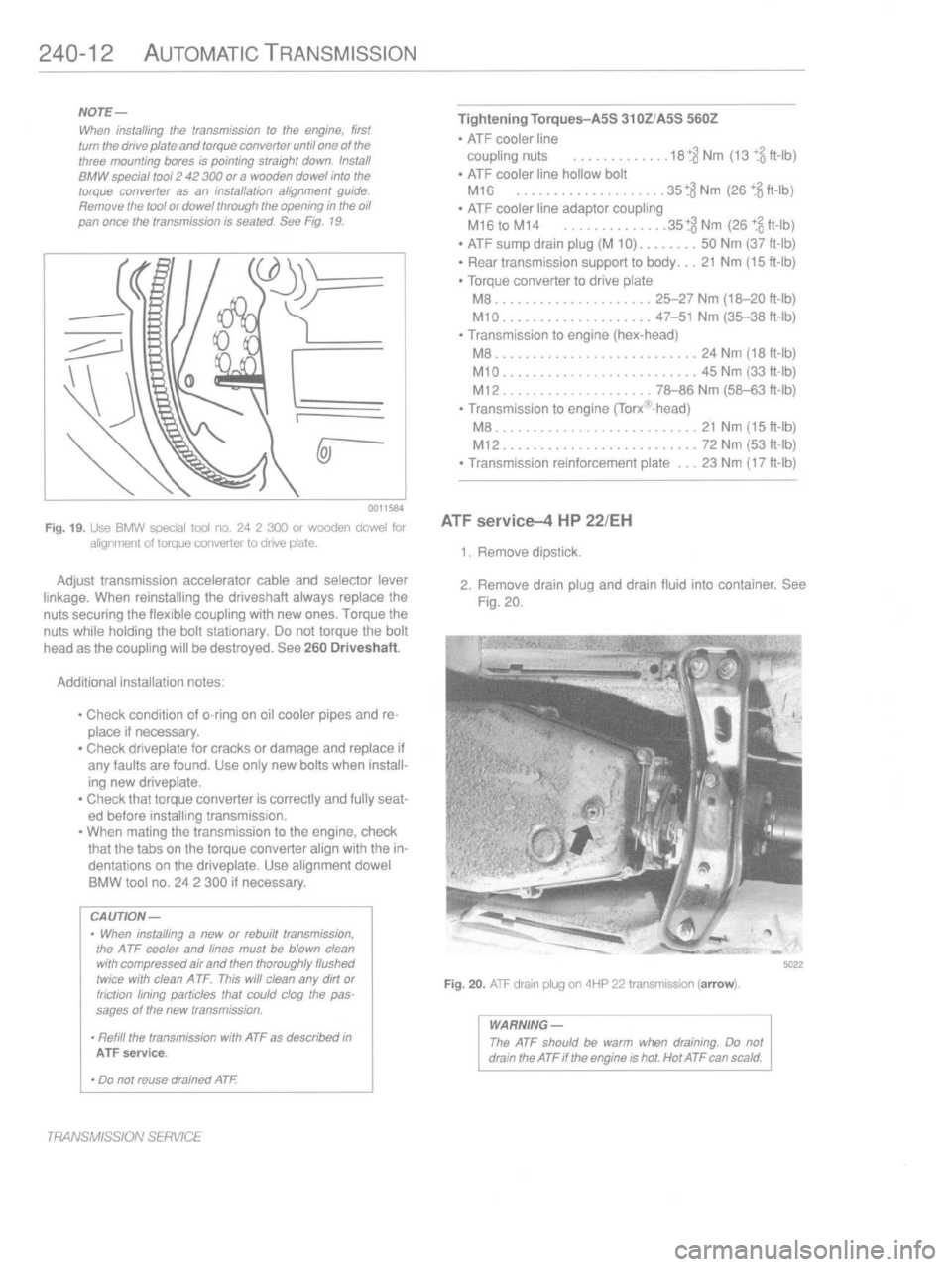 BMW M3 1997 E36 Workshop Manual BMW M3 1997 E36 Workshop Manual