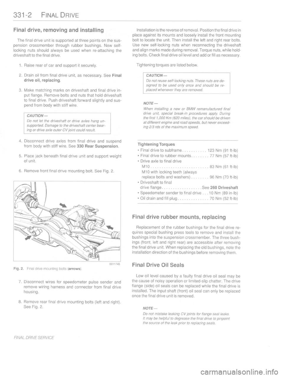 BMW M3 1997 E36 Workshop Manual BMW M3 1997 E36 Workshop Manual