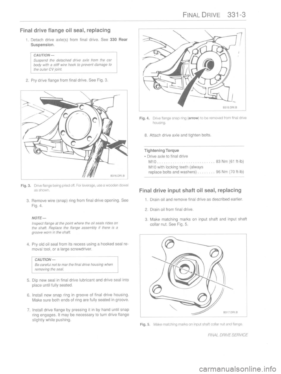 BMW M3 1997 E36 Workshop Manual BMW M3 1997 E36 Workshop Manual