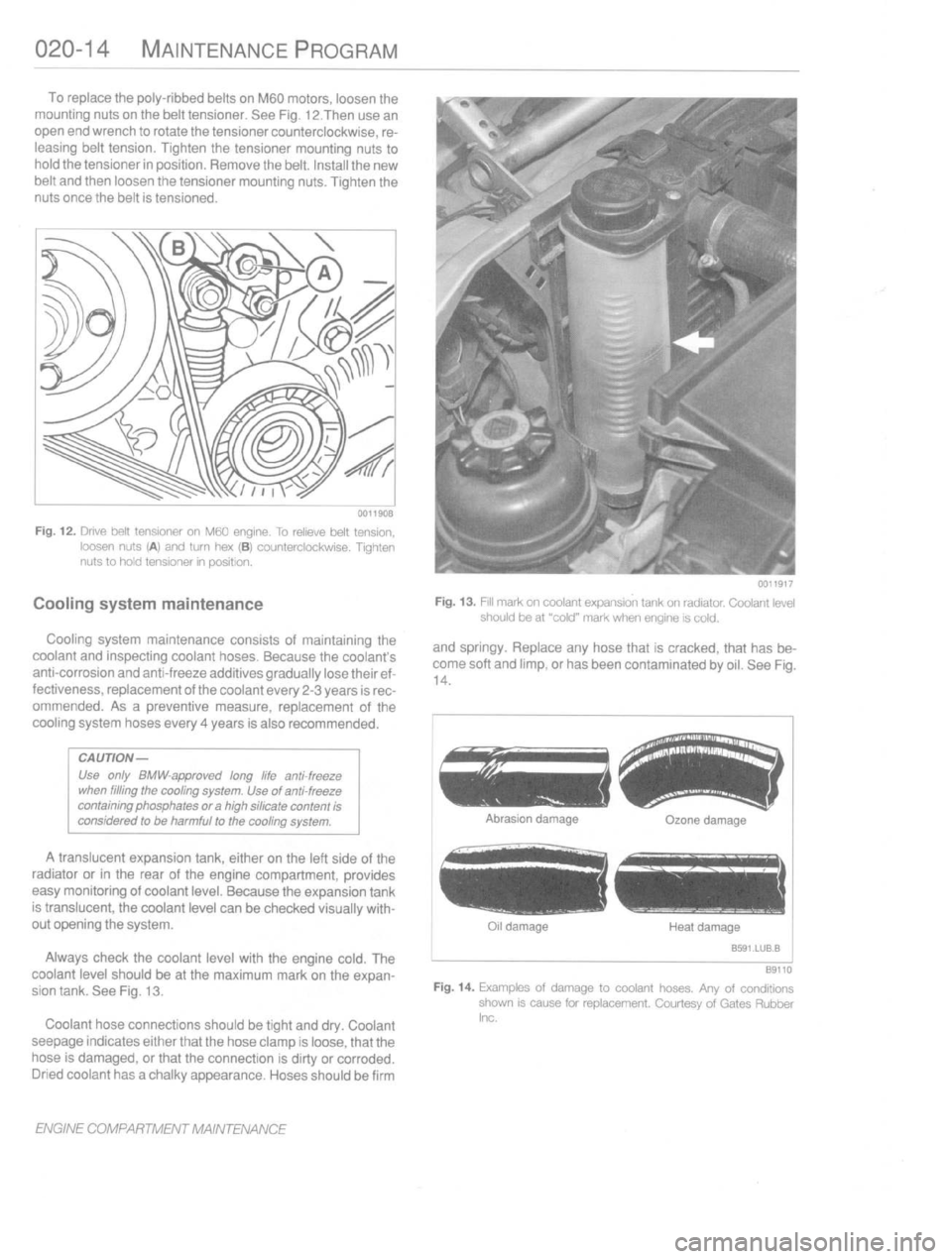 BMW 540i 1989 E34 Owners Guide 