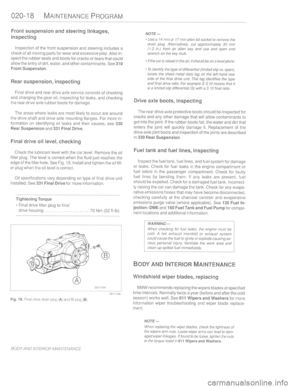 BMW M3 1997 E36 Owners Guide BMW M3 1997 E36 Owners Guide
