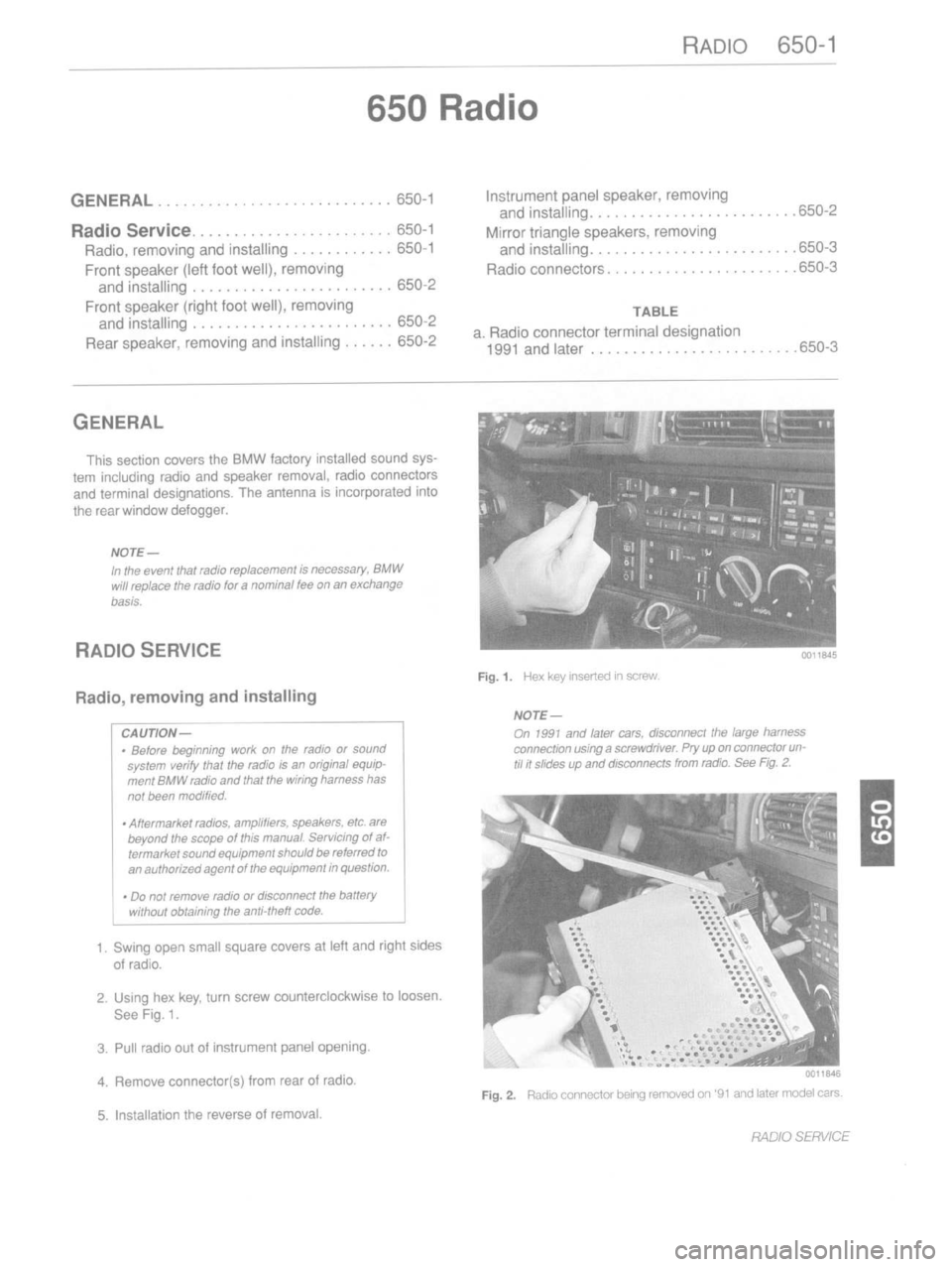 BMW 318i 1993 E36 Workshop Manual 