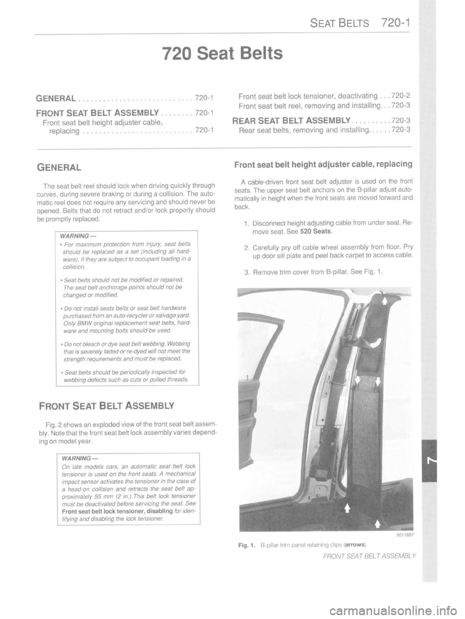 BMW 540i 1989 E34 Workshop Manual 