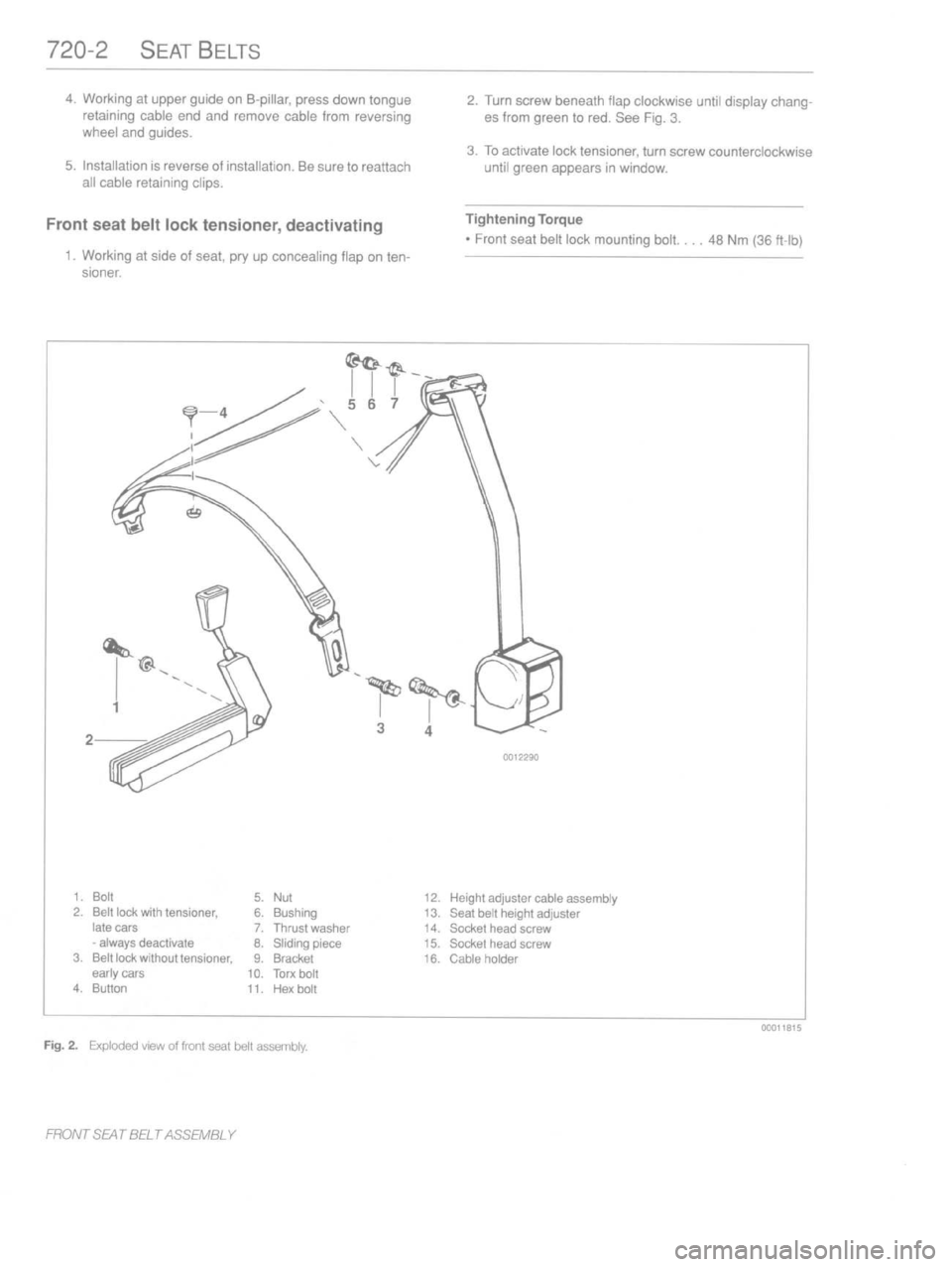 BMW 540i 1989 E34 Workshop Manual 