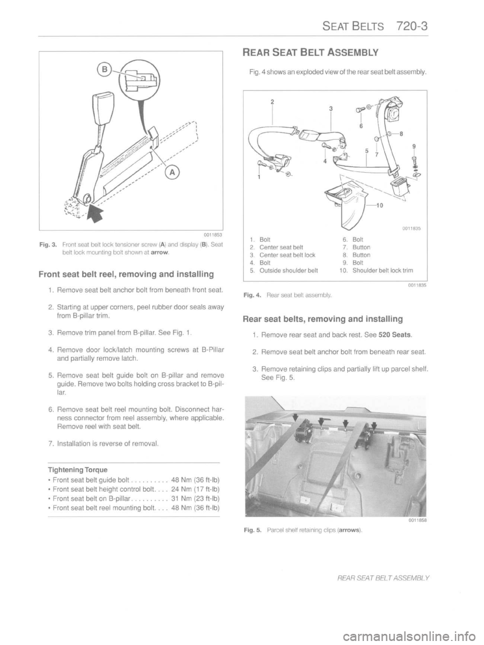 BMW 535i 1989 E34 Workshop Manual 