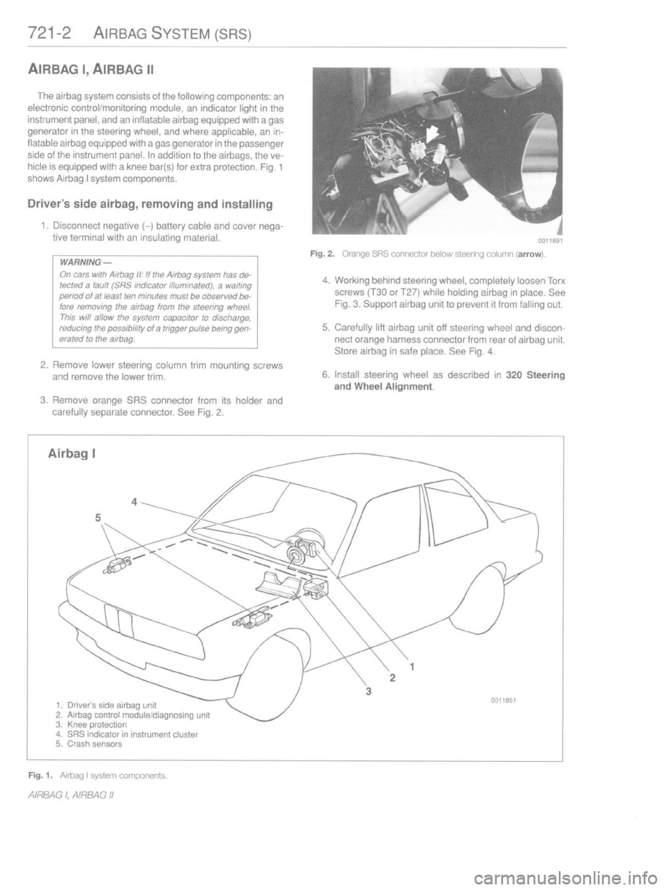 BMW 540i 1989 E34 Workshop Manual 