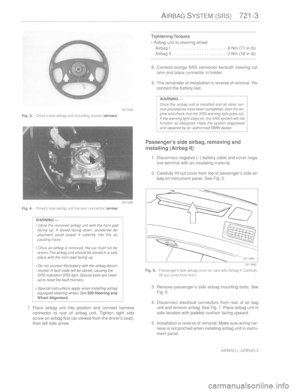 BMW 318i 1993 E36 Workshop Manual 