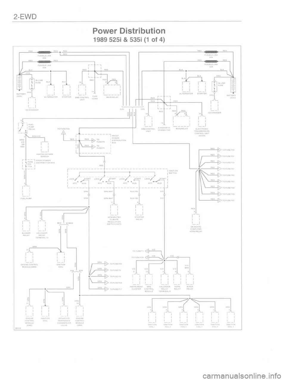 BMW 535i 1989 E34 Workshop Manual 