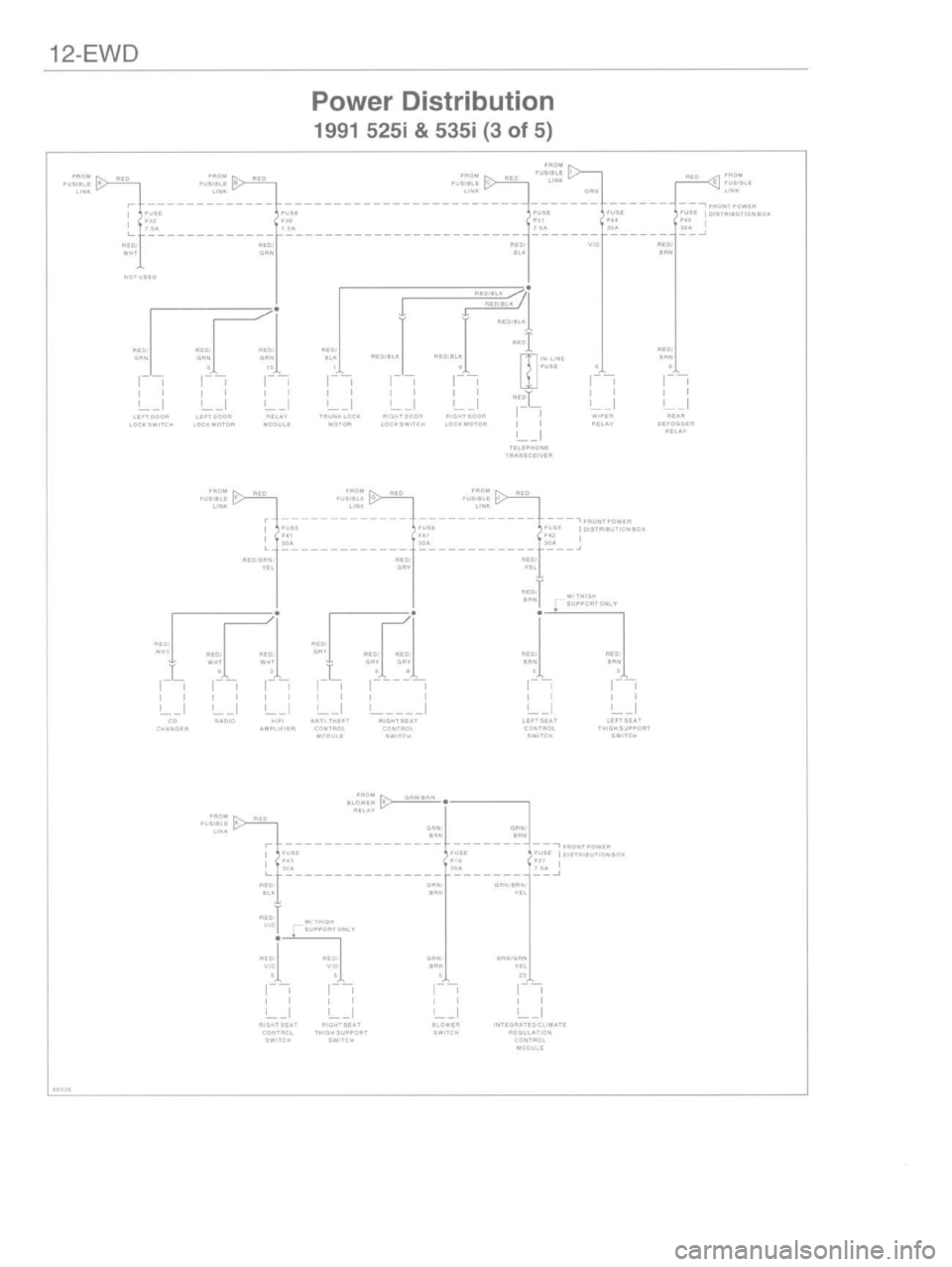 BMW 540i 1989 E34 Workshop Manual 