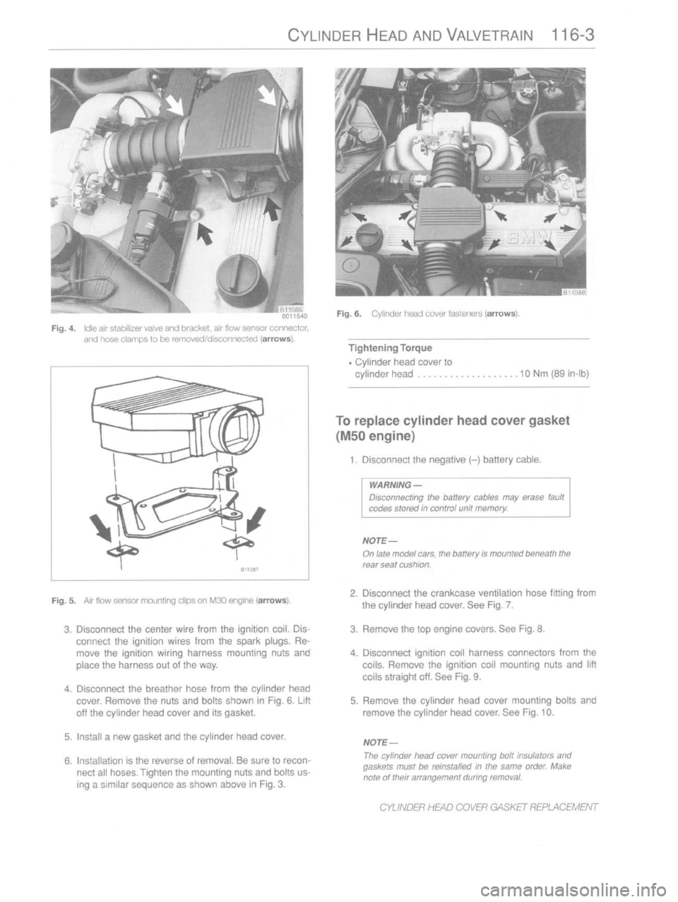 BMW 318i 1993 E36 Owners Manual 