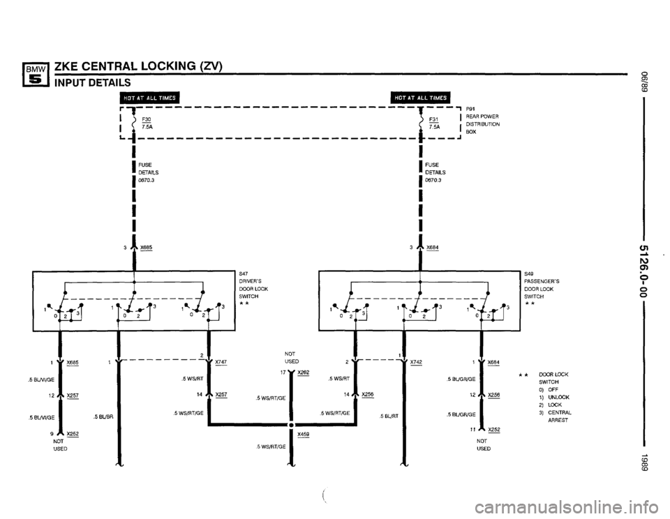BMW 525i 1990 E34 Electrical Troubleshooting Manual BMW 525i 1990 E34 Electrical Troubleshooting Manual