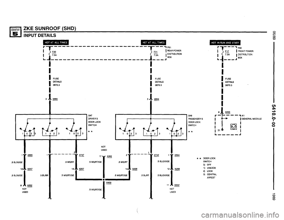 BMW 535i 1990 E34 Electrical Troubleshooting Manual BMW 535i 1990 E34 Electrical Troubleshooting Manual