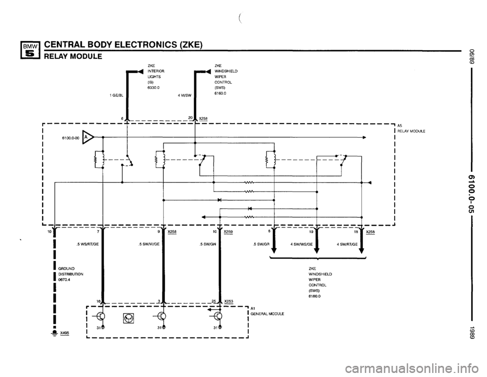 BMW 535i 1990 E34 Electrical Troubleshooting Manual BMW 535i 1990 E34 Electrical Troubleshooting Manual