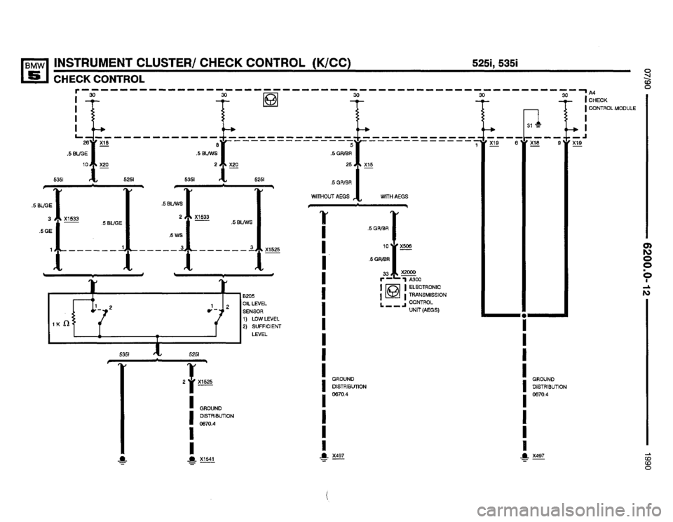 BMW 535i 1990 E34 Electrical Troubleshooting Manual BMW 535i 1990 E34 Electrical Troubleshooting Manual