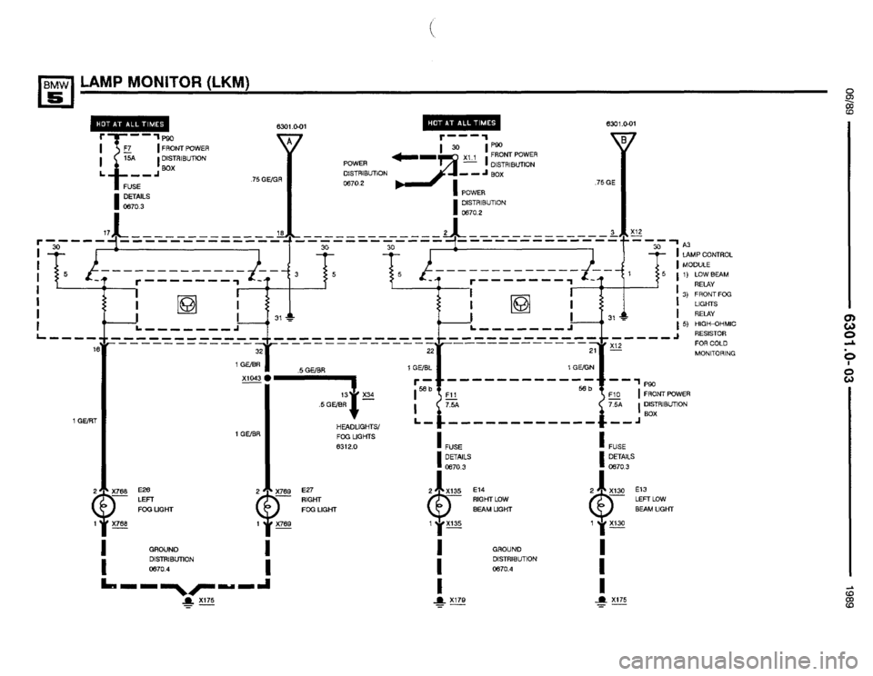 BMW 535i 1990 E34 Electrical Troubleshooting Manual BMW 535i 1990 E34 Electrical Troubleshooting Manual