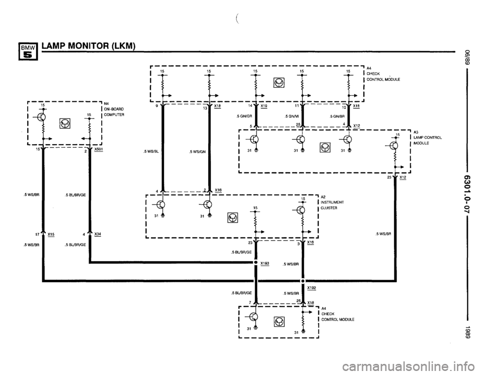 BMW 535i 1990 E34 Electrical Troubleshooting Manual BMW 535i 1990 E34 Electrical Troubleshooting Manual