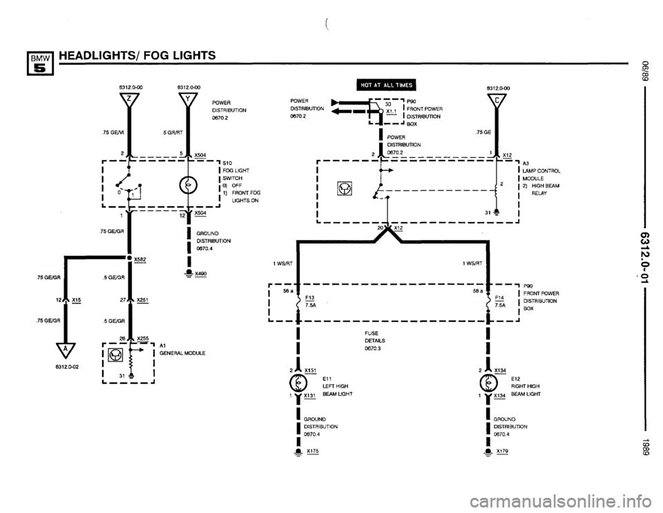 BMW 535i 1990 E34 Electrical Troubleshooting Manual BMW 535i 1990 E34 Electrical Troubleshooting Manual