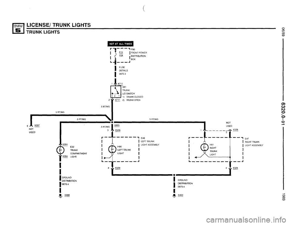 BMW 535i 1990 E34 Electrical Troubleshooting Manual BMW 535i 1990 E34 Electrical Troubleshooting Manual
