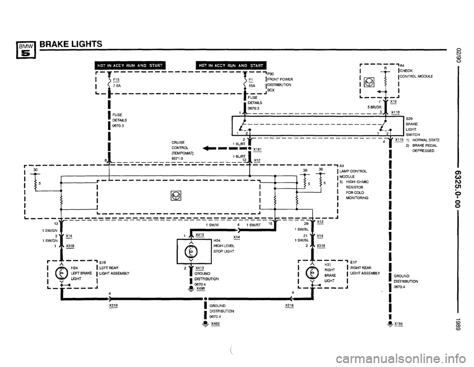 BMW 535i 1990 E34 Electrical Troubleshooting Manual BMW 535i 1990 E34 Electrical Troubleshooting Manual