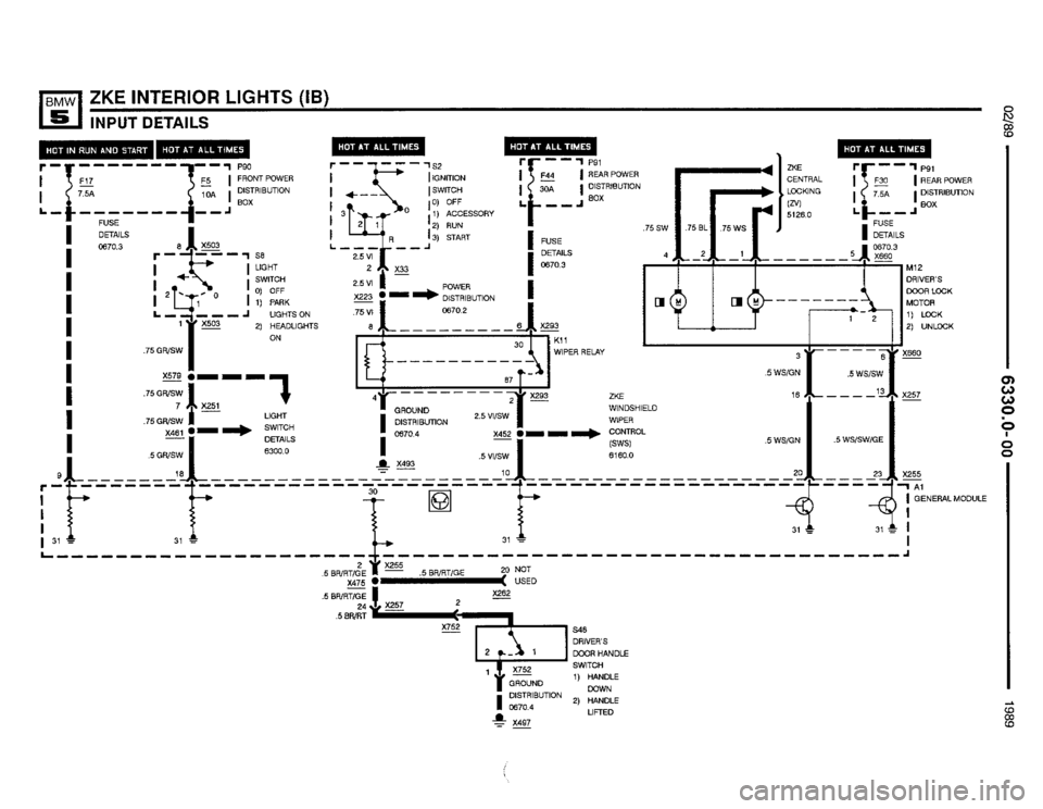 BMW 535i 1990 E34 Electrical Troubleshooting Manual BMW 535i 1990 E34 Electrical Troubleshooting Manual