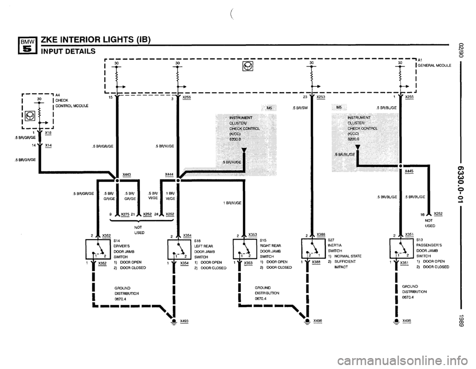 BMW 535i 1990 E34 Electrical Troubleshooting Manual BMW 535i 1990 E34 Electrical Troubleshooting Manual