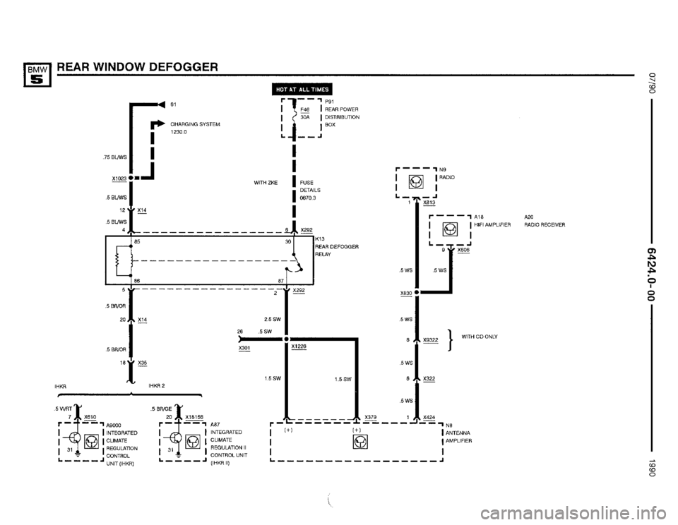 BMW 535i 1990 E34 Electrical Troubleshooting Manual BMW 535i 1990 E34 Electrical Troubleshooting Manual