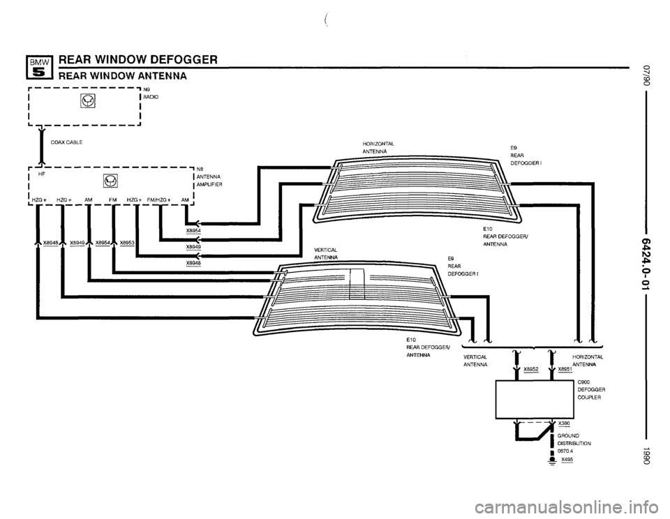 BMW 535i 1990 E34 Electrical Troubleshooting Manual BMW 535i 1990 E34 Electrical Troubleshooting Manual