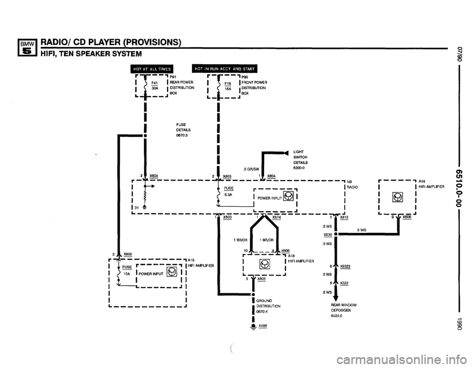 BMW 535i 1990 E34 Electrical Troubleshooting Manual BMW 535i 1990 E34 Electrical Troubleshooting Manual