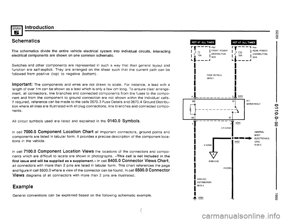 BMW 525i 1990 E34 Electrical Troubleshooting Manual 