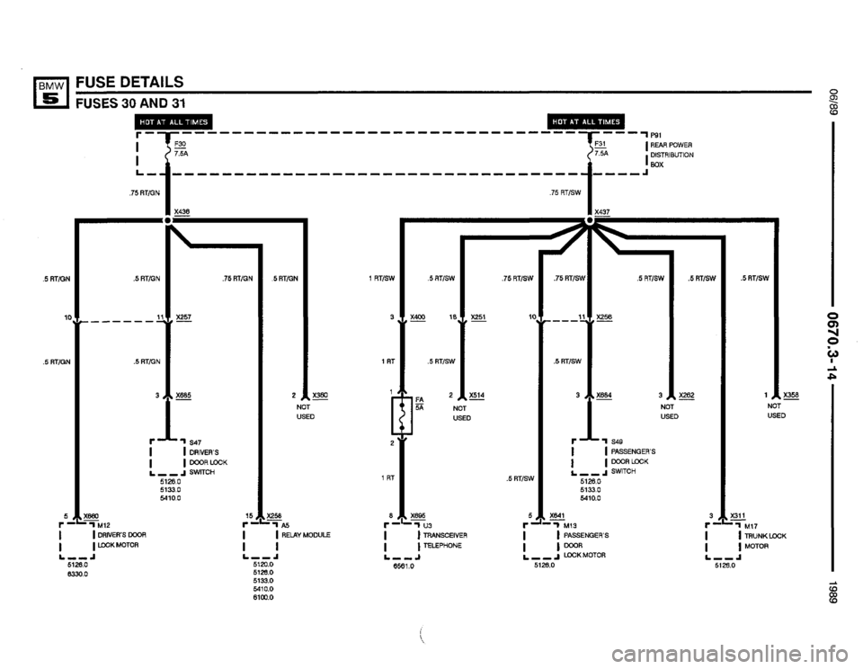 BMW 535i 1990 E34 Electrical Troubleshooting Manual BMW 535i 1990 E34 Electrical Troubleshooting Manual