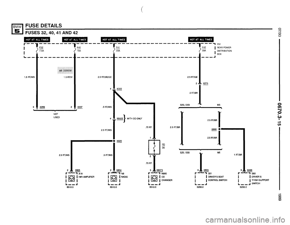 BMW 535i 1990 E34 Electrical Troubleshooting Manual BMW 535i 1990 E34 Electrical Troubleshooting Manual