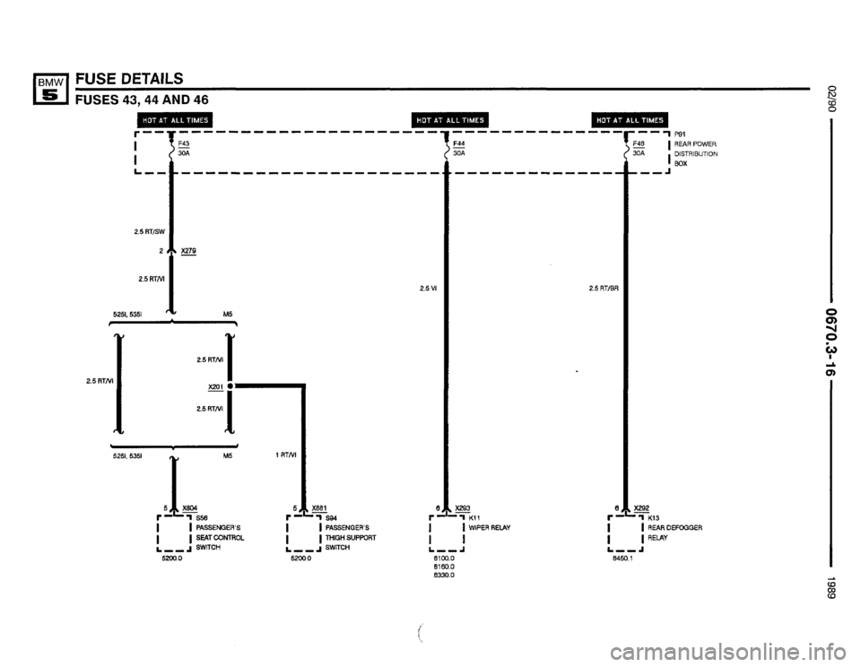 BMW 535i 1990 E34 Electrical Troubleshooting Manual BMW 535i 1990 E34 Electrical Troubleshooting Manual