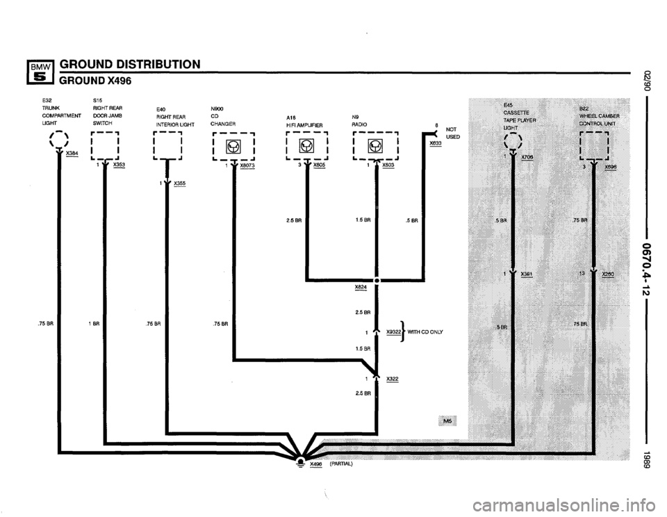 BMW 535i 1990 E34 Electrical Troubleshooting Manual BMW 535i 1990 E34 Electrical Troubleshooting Manual