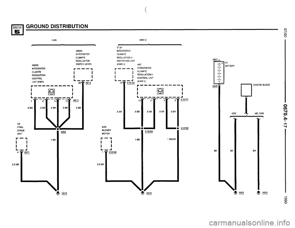 BMW 535i 1990 E34 Electrical Troubleshooting Manual BMW 535i 1990 E34 Electrical Troubleshooting Manual