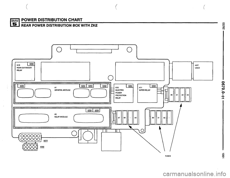 BMW 525i 1991 E34 Electrical Troubleshooting Manual 