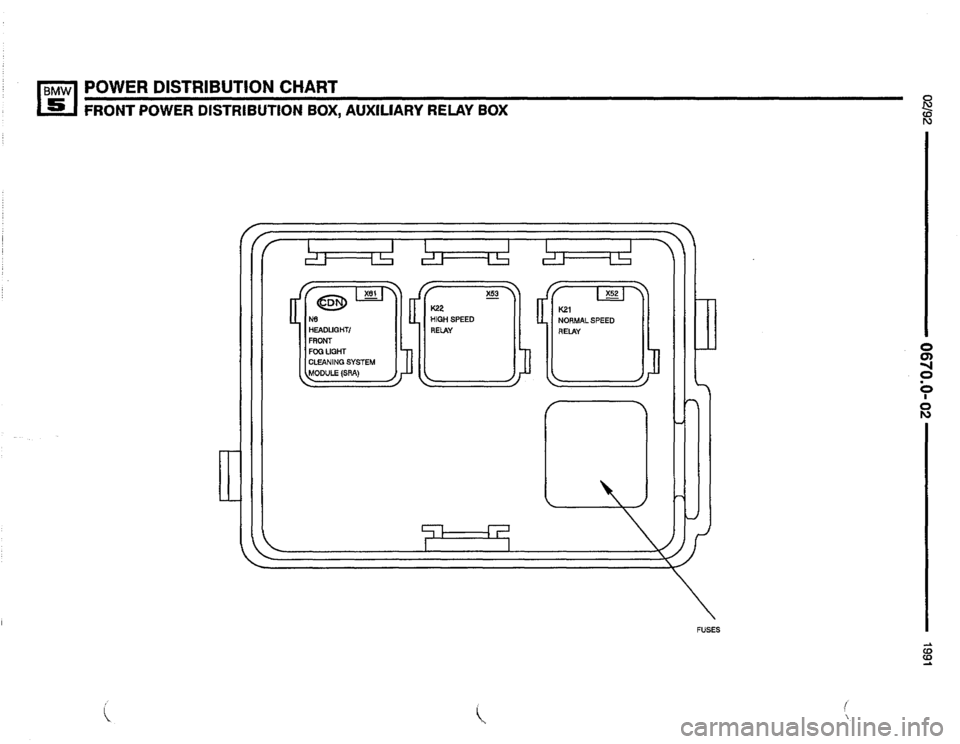 BMW 525i 1991 E34 Electrical Troubleshooting Manual 