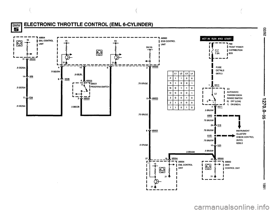 BMW 535i 1991 E34 Electrical Troubleshooting Manual BMW 535i 1991 E34 Electrical Troubleshooting Manual