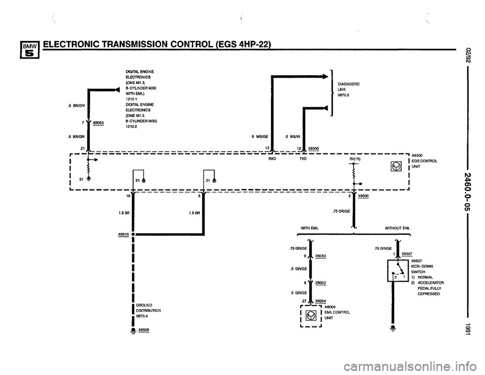 BMW 535i 1991 E34 Electrical Troubleshooting Manual BMW 535i 1991 E34 Electrical Troubleshooting Manual