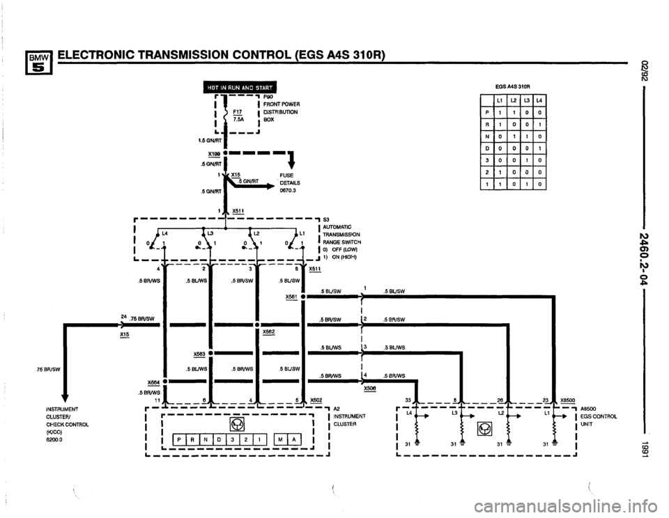 BMW 535i 1991 E34 Electrical Troubleshooting Manual BMW 535i 1991 E34 Electrical Troubleshooting Manual