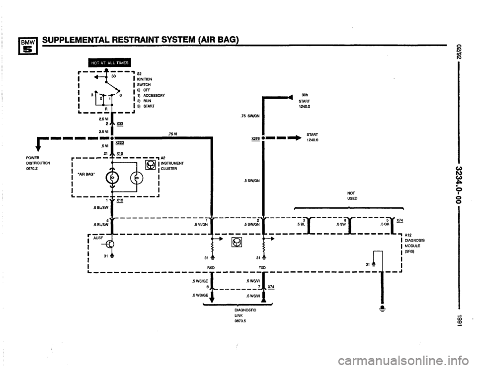 BMW 535i 1991 E34 Electrical Troubleshooting Manual BMW 535i 1991 E34 Electrical Troubleshooting Manual