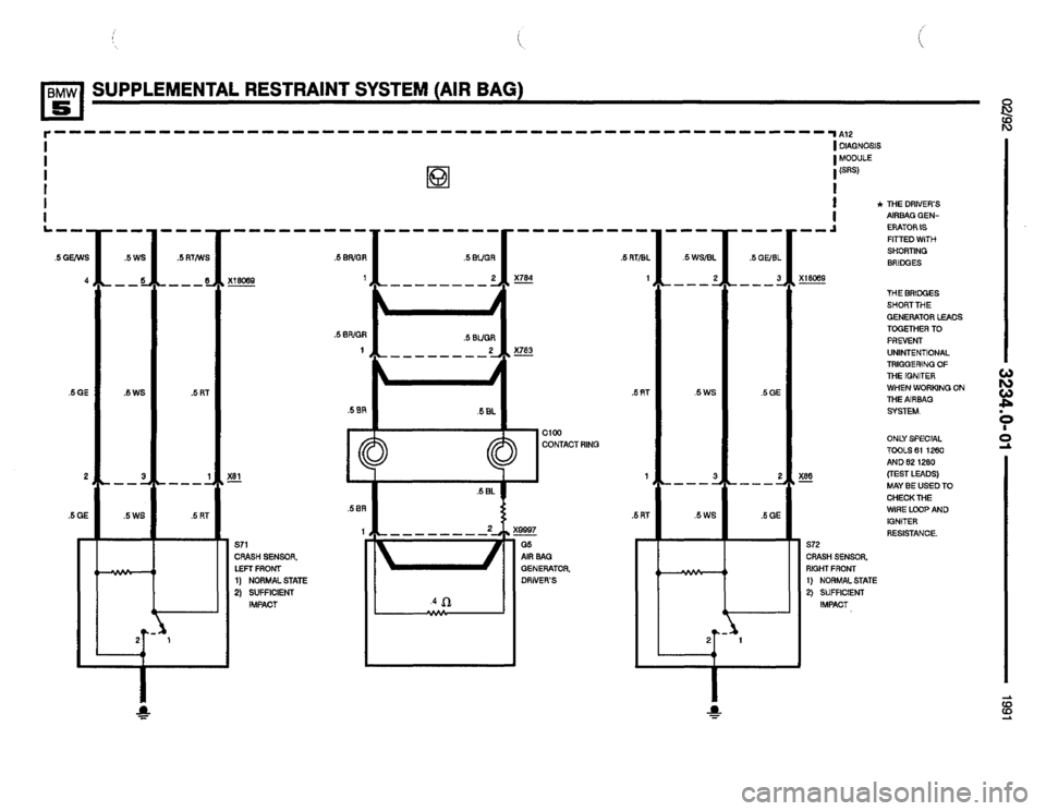 BMW 535i 1991 E34 Electrical Troubleshooting Manual BMW 535i 1991 E34 Electrical Troubleshooting Manual