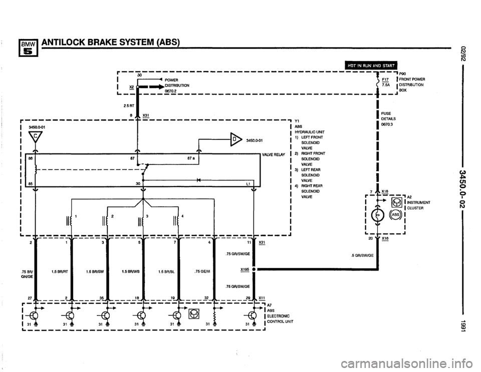 BMW 535i 1991 E34 Electrical Troubleshooting Manual BMW 535i 1991 E34 Electrical Troubleshooting Manual