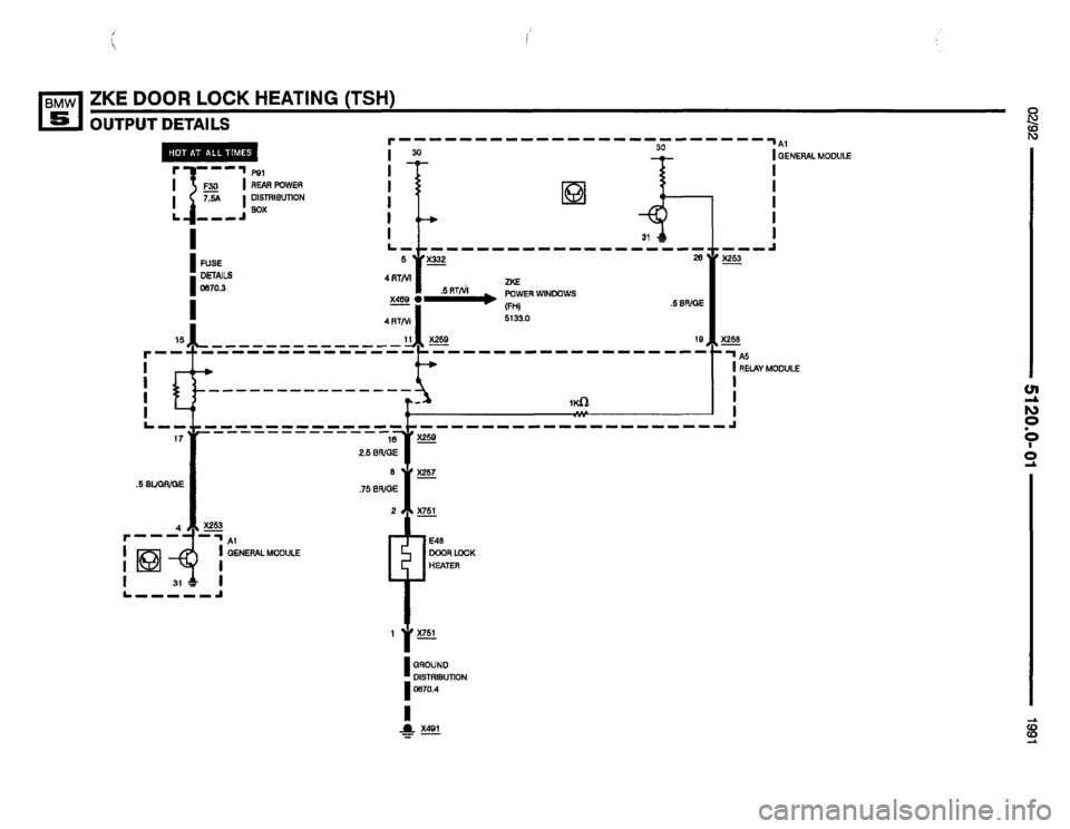 BMW 535i 1991 E34 Electrical Troubleshooting Manual BMW 535i 1991 E34 Electrical Troubleshooting Manual