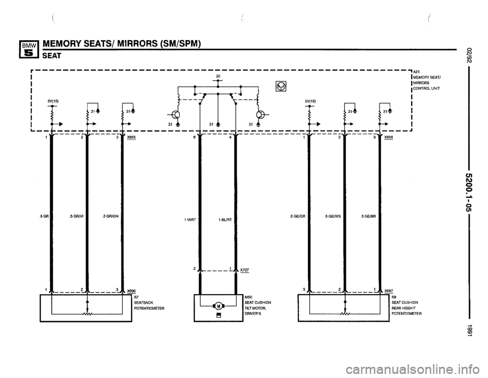 BMW 535i 1991 E34 Electrical Troubleshooting Manual BMW 535i 1991 E34 Electrical Troubleshooting Manual