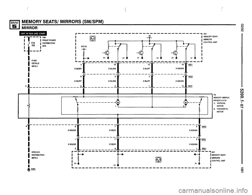 BMW 535i 1991 E34 Electrical Troubleshooting Manual BMW 535i 1991 E34 Electrical Troubleshooting Manual