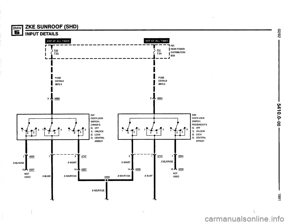 BMW 535i 1991 E34 Electrical Troubleshooting Manual BMW 535i 1991 E34 Electrical Troubleshooting Manual